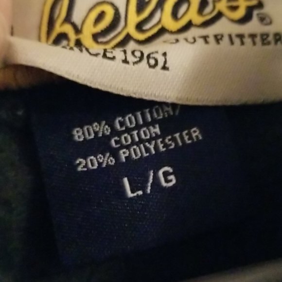 Mens Cabela's Canada 61 Moose Pullover Sweater Hoodie Green Men’s Size Large - Picture 5 of 5